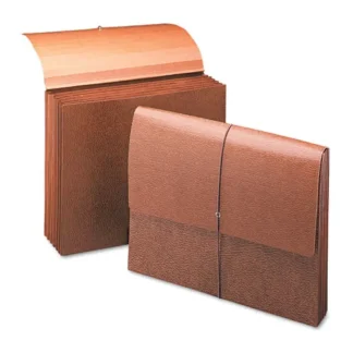 Smead Classic Expanding Partition Wallet, 6 Sections, Letter Size, Redrope with Tear Resistant Gusset and Elastic Cord