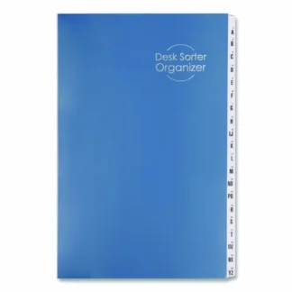 Smead Deluxe Expandable Indexed Desk File/Sorter