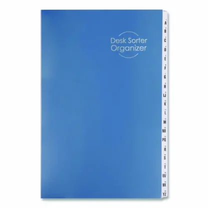 Smead Deluxe Expandable Indexed Desk File/Sorter
