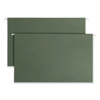 Smead Hanging Folders, Legal Size, Standard Green, 25/Box