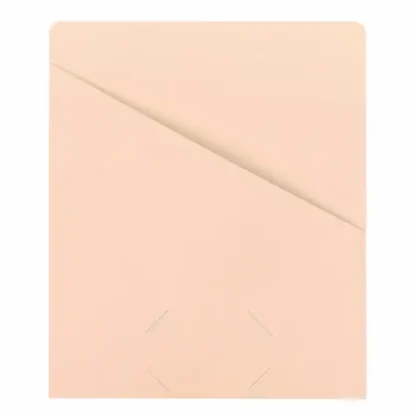 Smead Organized Up Slash Jackets, Letter Size, Manila, 25/Pack