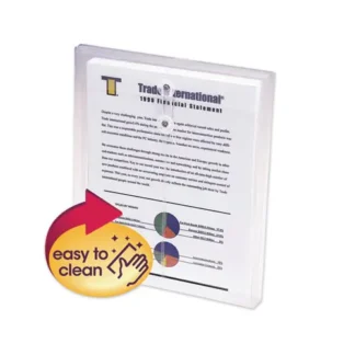 Smead Poly String and Button Interoffice Envelopes, Open-End, Vertical, 9.75 x 11.63 Inches, Clear, 5/Pack