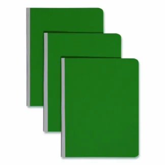 Smead Prong Fastener Pressboard Report Cover, Two-Piece Prong Fastener, 3" Capacity, Letter Size, Green