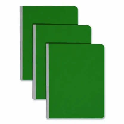 Smead Prong Fastener Pressboard Report Cover, Two-Piece Prong Fastener, 3" Capacity, Letter Size, Green