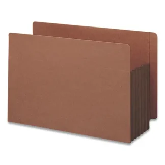 Smead Redrope Drop-Front End Tab File Pockets, Legal Size, 5.25" Expansion, 10/Box