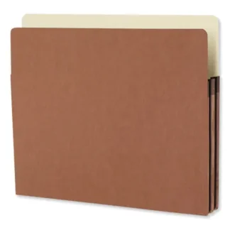 Smead Redrope Drop Front File Pockets, Letter Size, 1.75" Expansion, Redrope, 25/Box