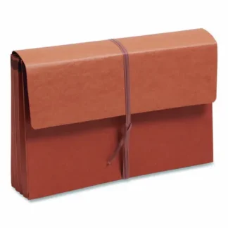 Smead Redrope Expanding Wallet, Legal Size, 3.5" Expansion, 1 Section, Cloth Tie Closure