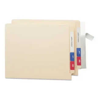 Smead Seal and View File Folder Label Protector, Clear Laminate, 100/Pack
