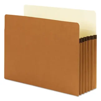 Smead SuperTab Pockets, Letter Size, Redrope, 10/Box