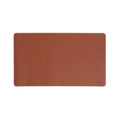 Smead Vegan Leather Desk Pads, 23.6" x 13.7", Brown
