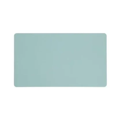 Smead Vegan Leather Desk Pads, 23.6" x 13.7", Light Blue