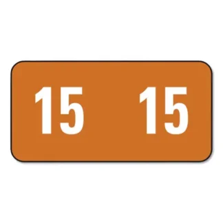 Smead Yearly End Tab File Folder Labels