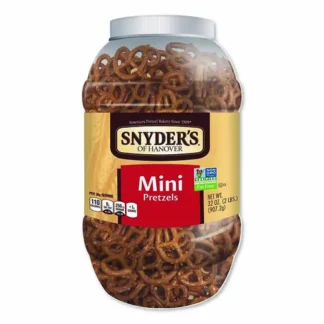 Snyder's® Mini Pretzels, Classic, 32 oz Barrel