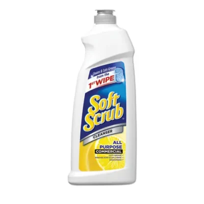 Soft Scrub® All Purpose Cleanser, Lemon Scent, 36 oz Bottle