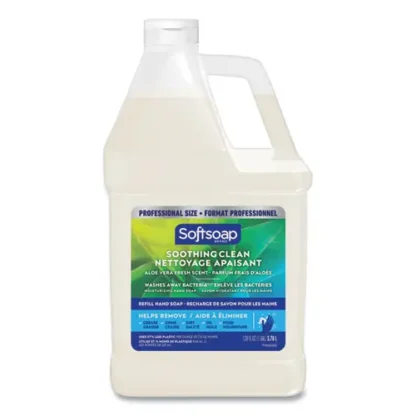Softsoap® Liquid Hand Soap Refill with Aloe, Aloe Vera Fresh Scent, 1 gal