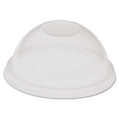 SOLO® Dome-Top Cold Cup Lids, Clear, Plastic, 500/Carton