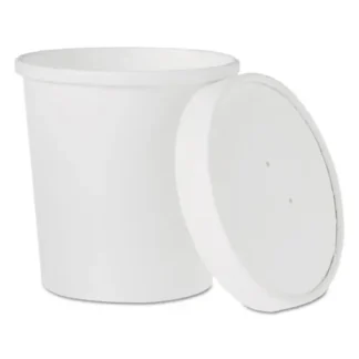 SOLO® Flexstyle Double Poly Food Combo Packs, 16 oz, White, Paper
