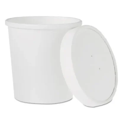 SOLO® Flexstyle Double Poly Food Combo Packs, 16 oz, White, Paper