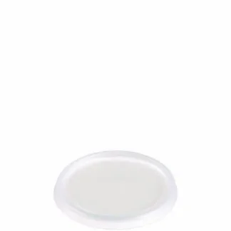 SOLO® Non-Vented Cup Lids, Fits 6 oz Hot Cups/2 oz to 4 oz Food Containers, Plastic, Translucent, 1,000/Carton