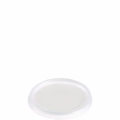 SOLO® Non-Vented Cup Lids, Fits 6 oz Hot Cups/2 oz to 4 oz Food Containers, Plastic, Translucent, 1,000/Carton
