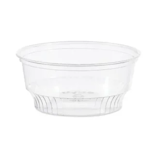 SOLO® SoloServe Dome Cup Lids, Fits 5 oz to 8 oz Containers, Plastic, Clear, 50/Pack, 20 Packs/Carton