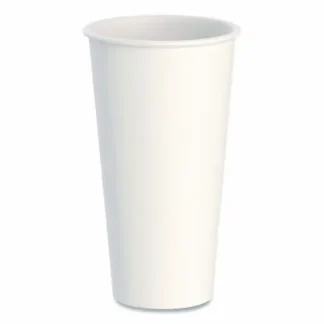 SOLO® Thermoguard Insulated Paper Hot Cups, 20 oz, White Sustainable Forest Design, 600/Carton
