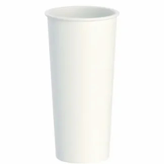 SOLO® Thermoguard Insulated Paper Hot Cups, 24 oz, White Sustainable Forest Design, 600/Carton