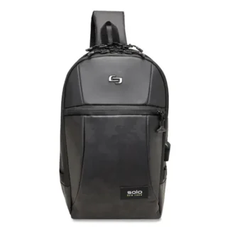Solo GLHF (Good Luck Have Fun) Sling Bag, Black, Fits Tablets up to 12.9"