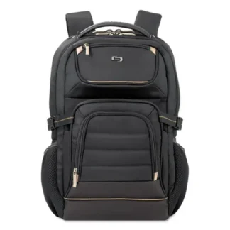 Solo Pro Backpack, Fits Devices Up to 17.3", Black