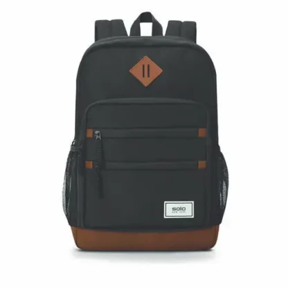 Solo Re:Fresh Machine Washable Backpack, Fits Devices Up to 15.6", Dark Gray