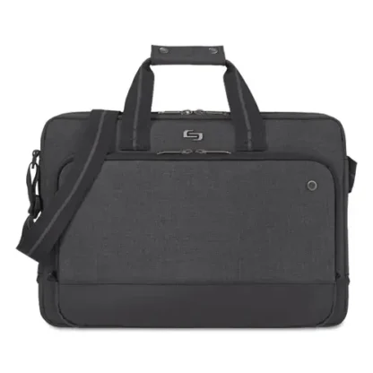 Solo Urban Slimbrief, Fits Devices Up to 15.6", Gray