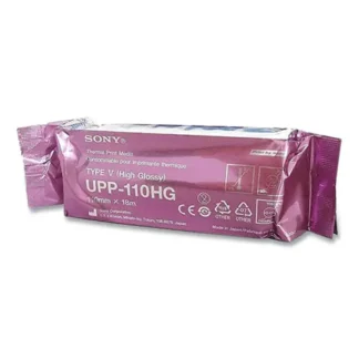 Sony® High-Resolution Thermal Paper Roll, 4.33" x 59.06 ft, White, 10/Box