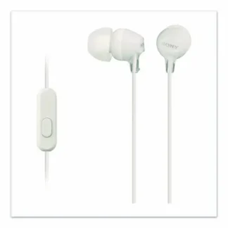 Sony® MDREX15AP Fashion Color EX Earbuds, White