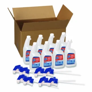 Spic and Span® Disinfecting All-Purpose Spray and Glass Cleaner, Fresh Scent, 32 oz, 8 Bottles and 8 Trigger Sprayers per Carton