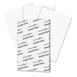 Springhill® Digital Index White Card Stock, 92 Brightness, 90 lb, 11 x 17, White, 250 Sheets