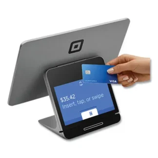 Square Square Register, Touchscreen Display, Gray