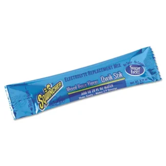 Sqwincher® Sugar-Free Qwik Stik Energy Drink Mix, Berry, 1.26 oz Packet, 50/Pack