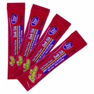 Sqwincher® Sugar-Free Qwik Stik Energy Drink Mix, Fruit Punch, 1.26 oz, 50 Pack