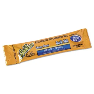 Sqwincher® Sugar-Free Qwik Stik Energy Drink Mix, Orange, 50 Pack