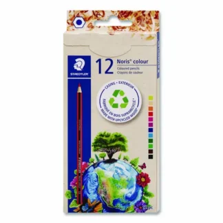 Staedtler® Colored Pencils, Assorted Lead and Barrel Colors, 12/Pack