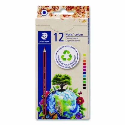 Staedtler® Colored Pencils, Assorted Lead and Barrel Colors, 12/Pack