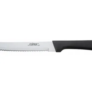 Steak Knife – Black Poly, Safety Tip