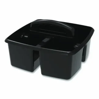 Storex Small Caddy, Black, 6/Pack