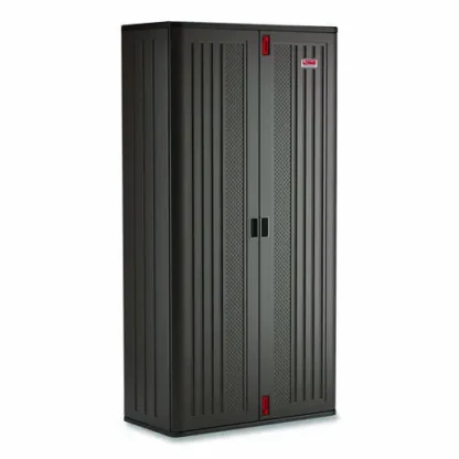 Suncast Commercial® Mega Tall Storage Cabinet, Gray, 40" x 20.25" x 80.25"