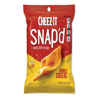 Sunshine® Cheez-it Snap'd Crackers, Double Cheese