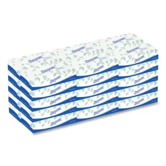 Surpass® Facial Tissue for Business, 2-Ply, White, Flat Box, 100 Sheets/Box, 30 Boxes/Carton