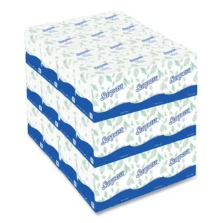 Surpass® Facial Tissue for Business, 2-Ply, White, Pop-Up Box, 90 Sheets/Box, 36 Boxes/Carton