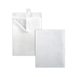 Survivor® Bubble Mailer of DuPont Tyvek, #2E, Air Cushion, Redi-Strip Adhesive Closure, 9 x 12, White, 25/Box