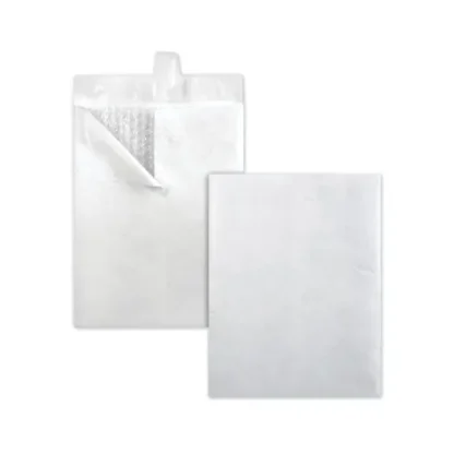 Survivor® Bubble Mailer of DuPont Tyvek, #2E, Air Cushion, Redi-Strip Adhesive Closure, 9 x 12, White, 25/Box