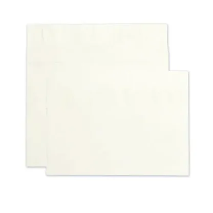 Survivor® Heavyweight 18 lb Tyvek Open End Expansion Mailers, #15, Square Flap, Redi-Strip Adhesive Closure, 10 x 15, White, 100/Carton